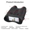 4k Infrared Night Vision Binoculars with 3.2 Tft Screen